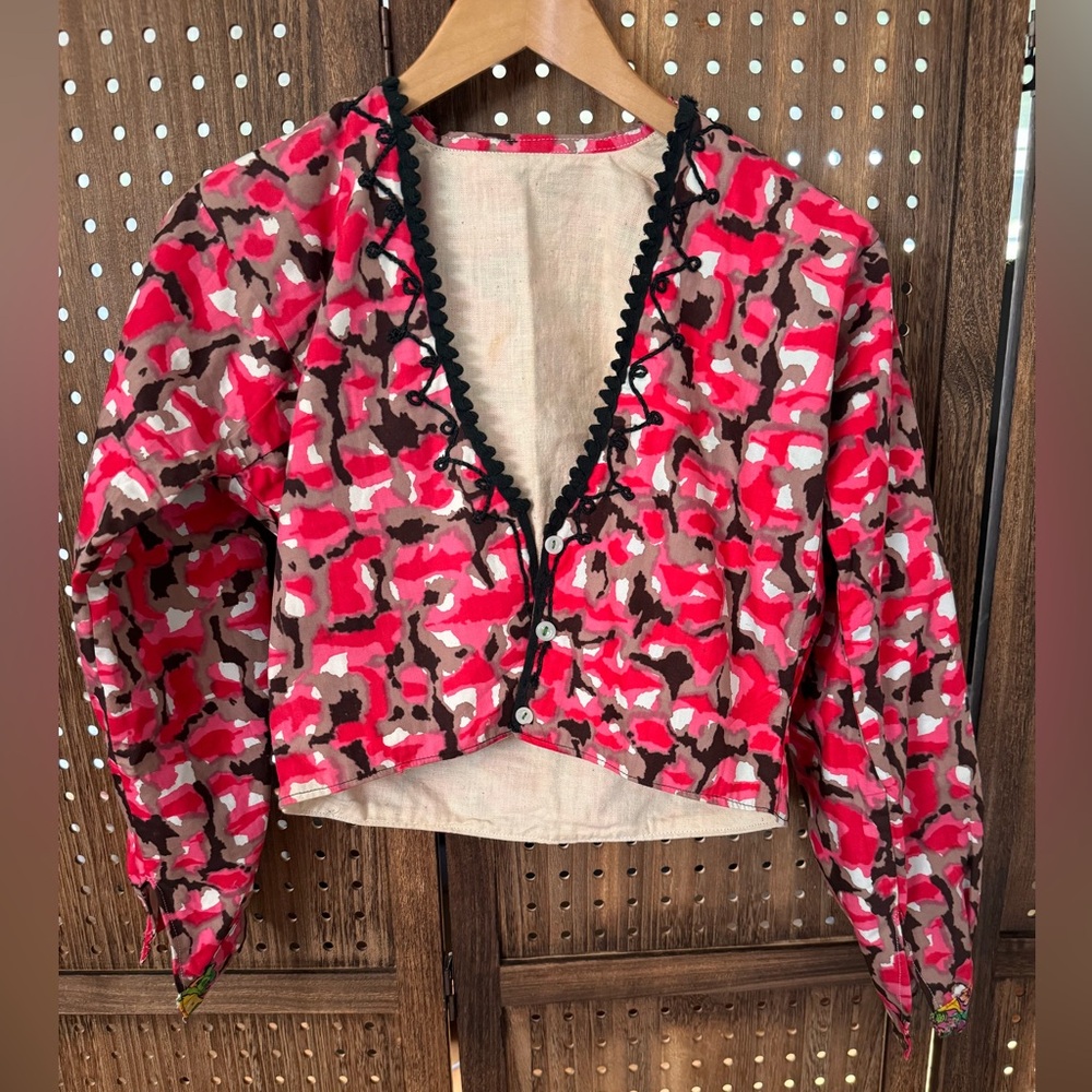 Vintage Dowry Top / Shaket Size XS / SMALL one-of-one